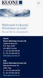 Mobile Screenshot of kuonilaw.ch